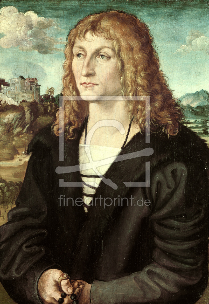 Bild-Nr.: 30002994 Portrait of a Young Man / Dürer erstellt von Dürer, Albrecht