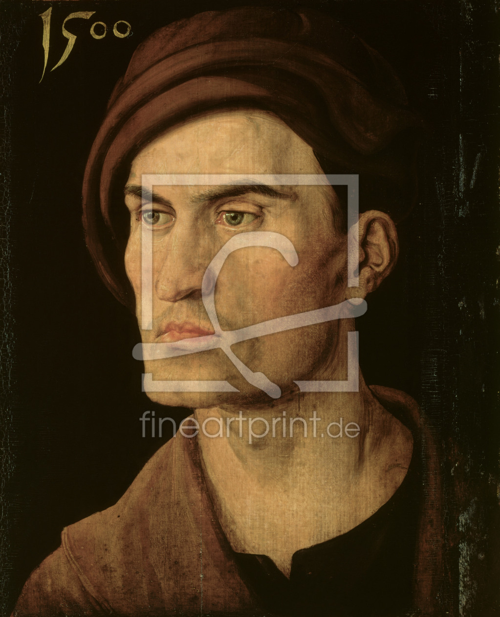 Bild-Nr.: 30002996 A.Dürer, Port.of Young Man /Paint./1500 erstellt von Dürer, Albrecht