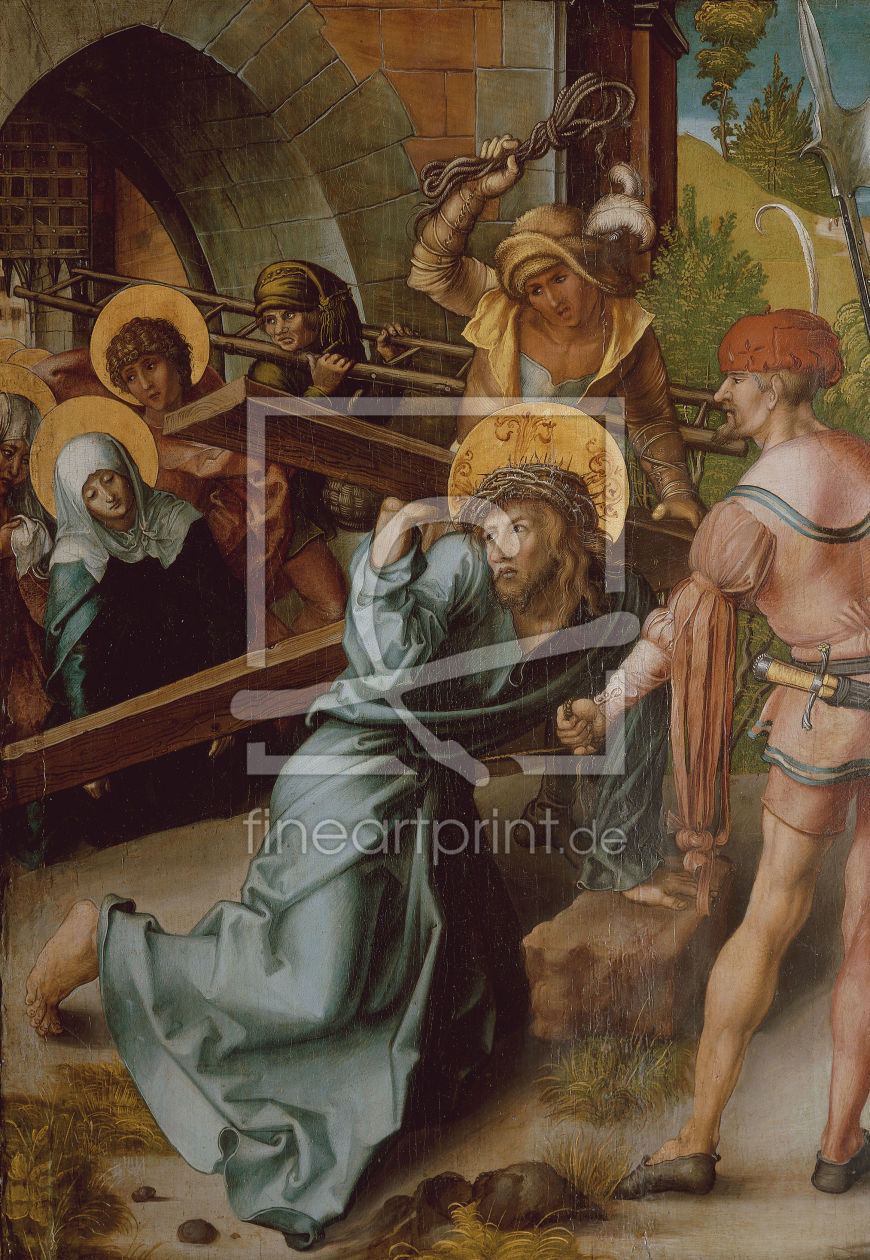 Bild-Nr.: 30003022 Albrecht D}rer / Carrying the Cross erstellt von Dürer, Albrecht