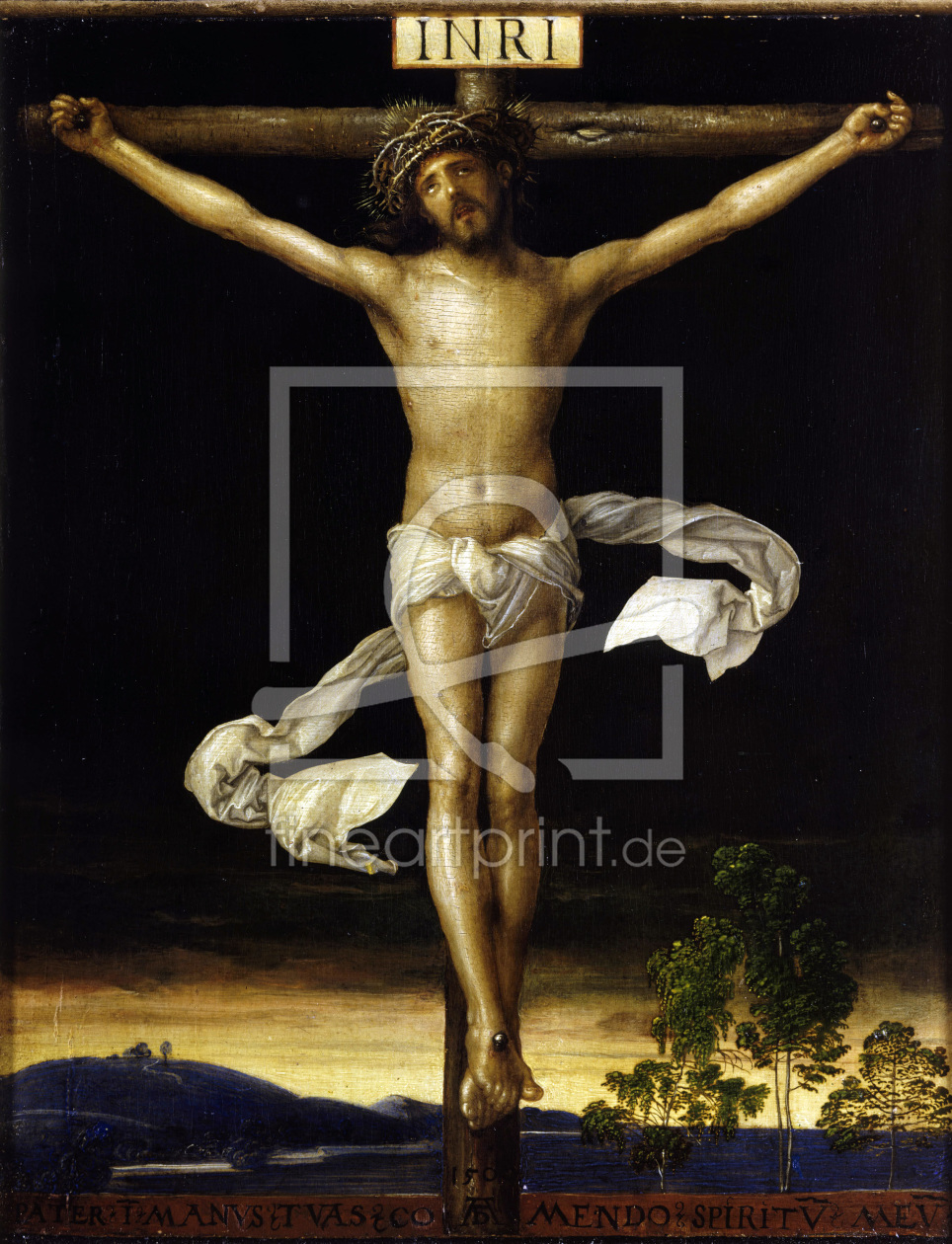 Bild-Nr.: 30003038 Christ on the Cross / Dürer / 1506 erstellt von Dürer, Albrecht