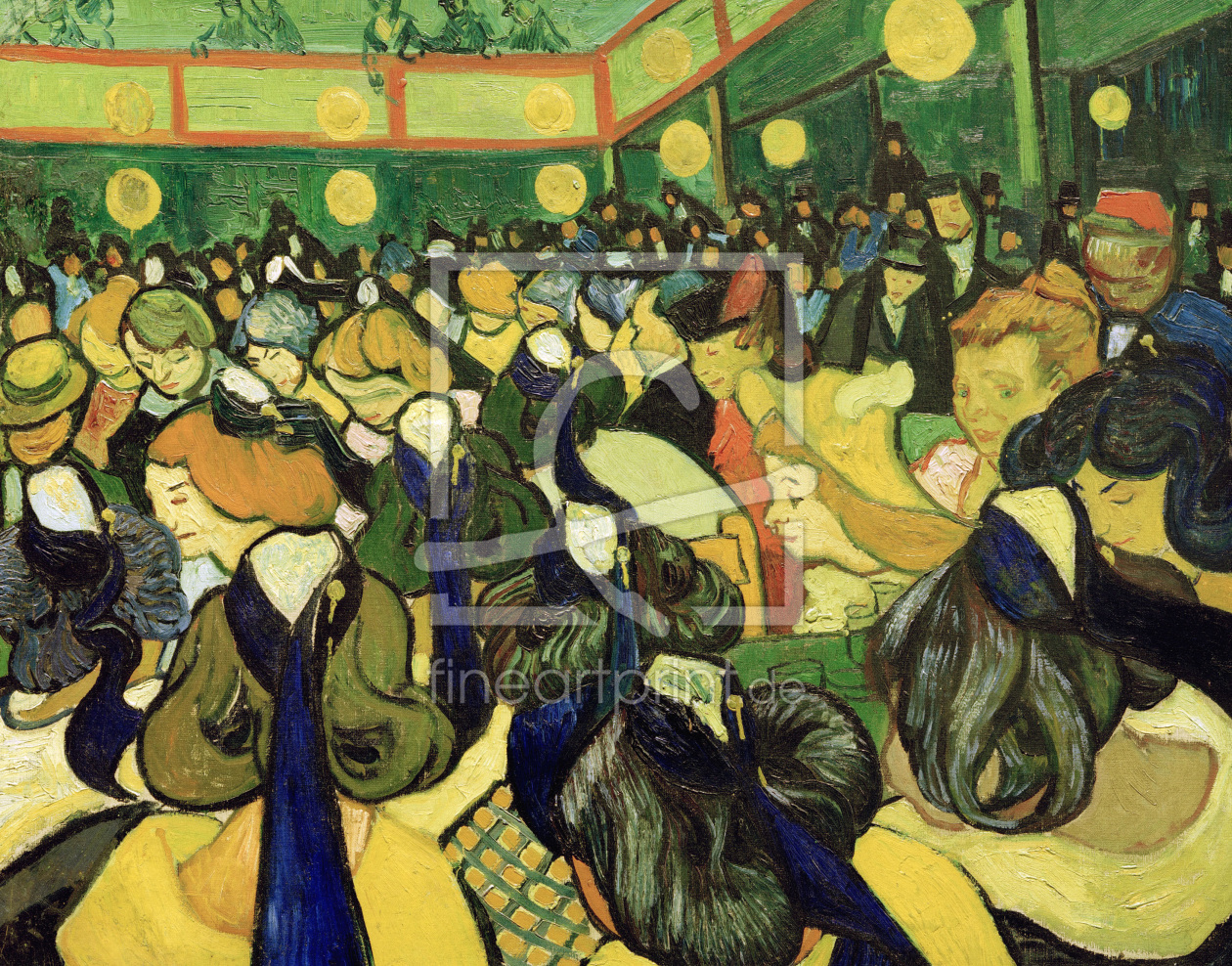 Bild-Nr.: 30003116 Vincent van Gogh /The Dancehall in Arles erstellt von van Gogh, Vincent