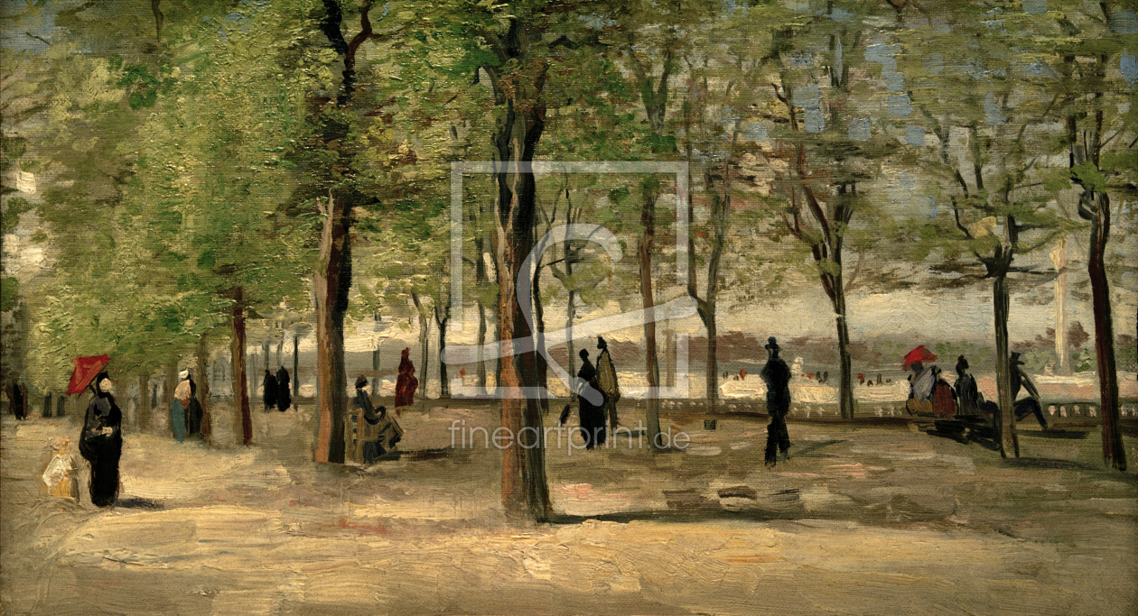 Bild-Nr.: 30003142 Van Gogh, Lane at Jardin du Luxembourg erstellt von van Gogh, Vincent