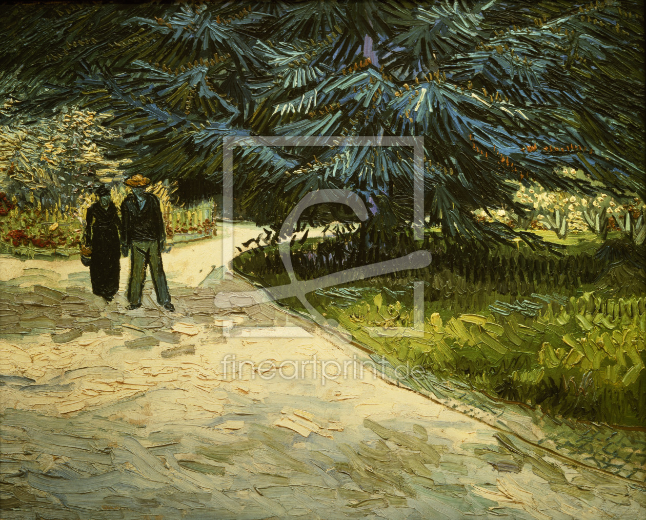 Bild-Nr.: 30003146 V.van Gogh, Public Garden w.Couple /1888 erstellt von van Gogh, Vincent