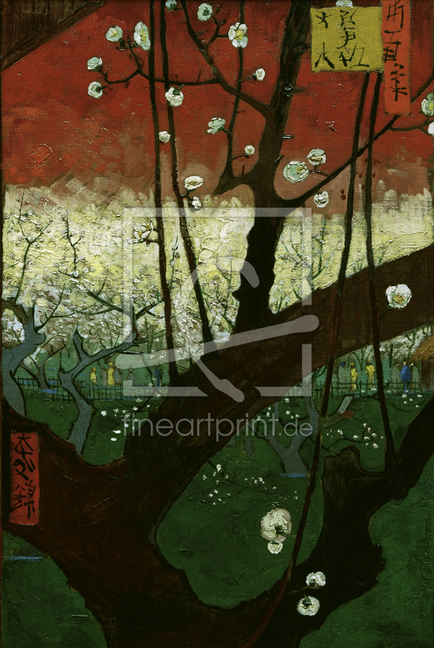 Bild-Nr.: 30003208 V.v.Gogh / Flowering Plum Tree / 1887 erstellt von van Gogh, Vincent