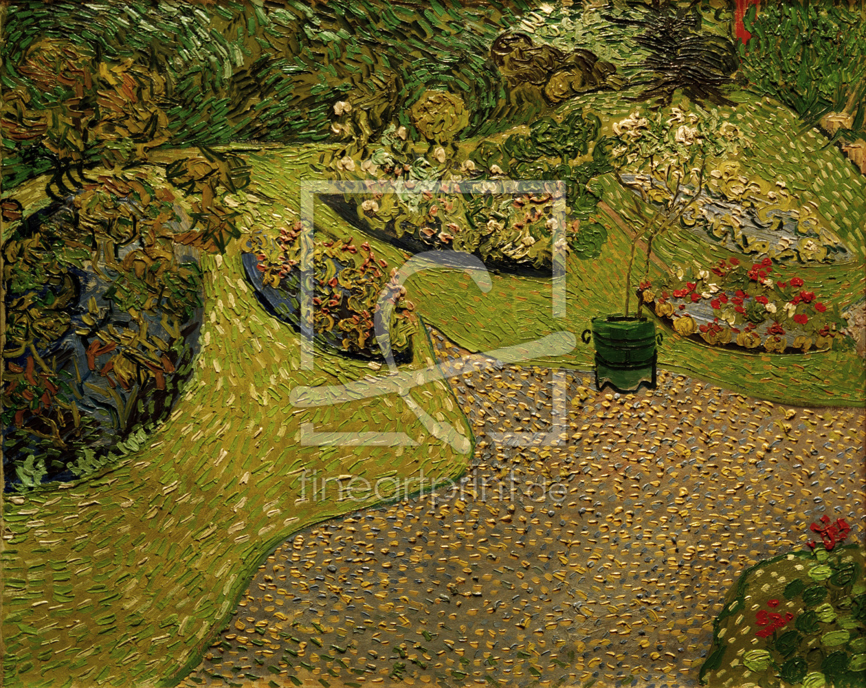 Bild-Nr.: 30003300 V.v.Gogh, Garden in Auvers / painting erstellt von van Gogh, Vincent