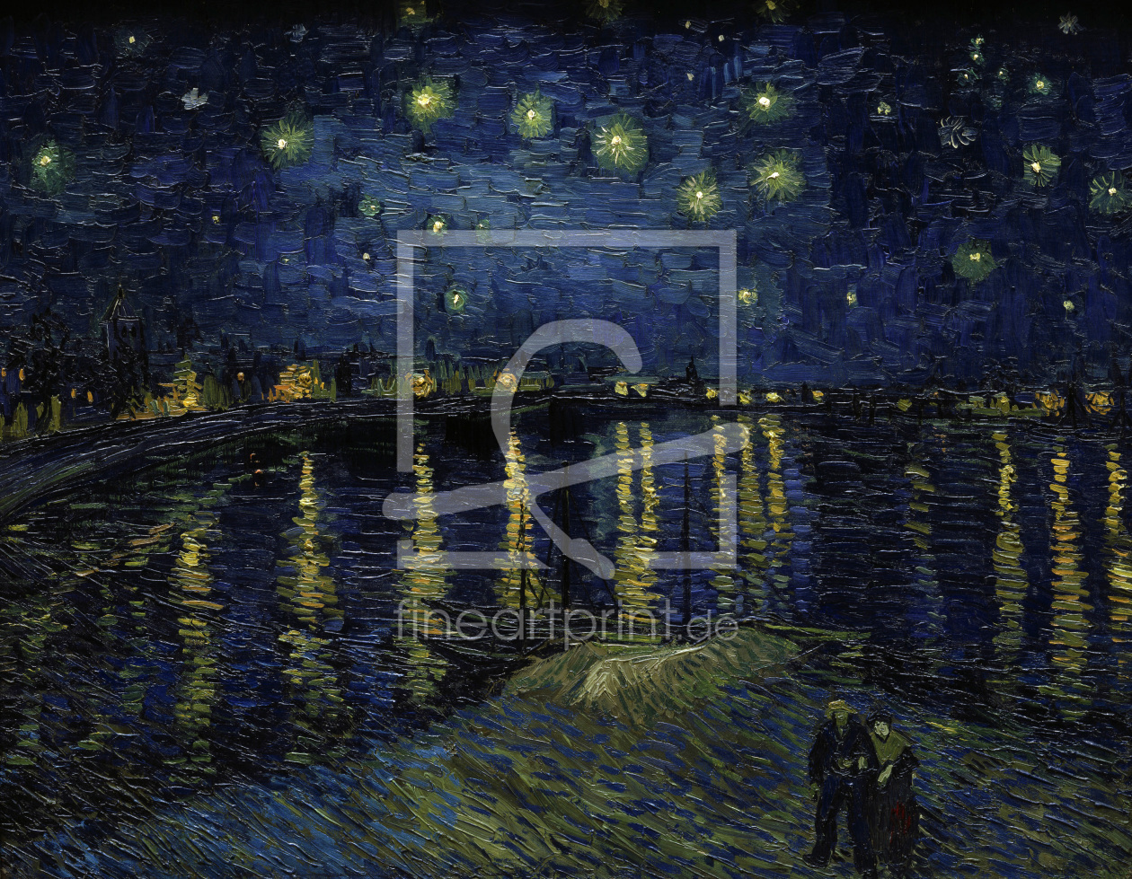 Bild-Nr.: 30003330 van Gogh / Starry night over the Rhône erstellt von van Gogh, Vincent