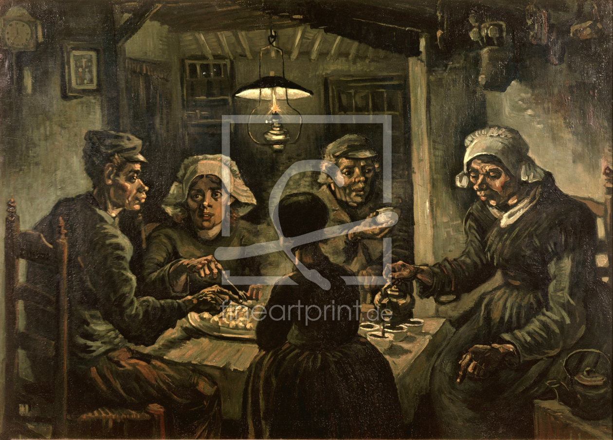 Bild-Nr.: 30003348 van Gogh / The Potato Eaters / 1885 erstellt von van Gogh, Vincent