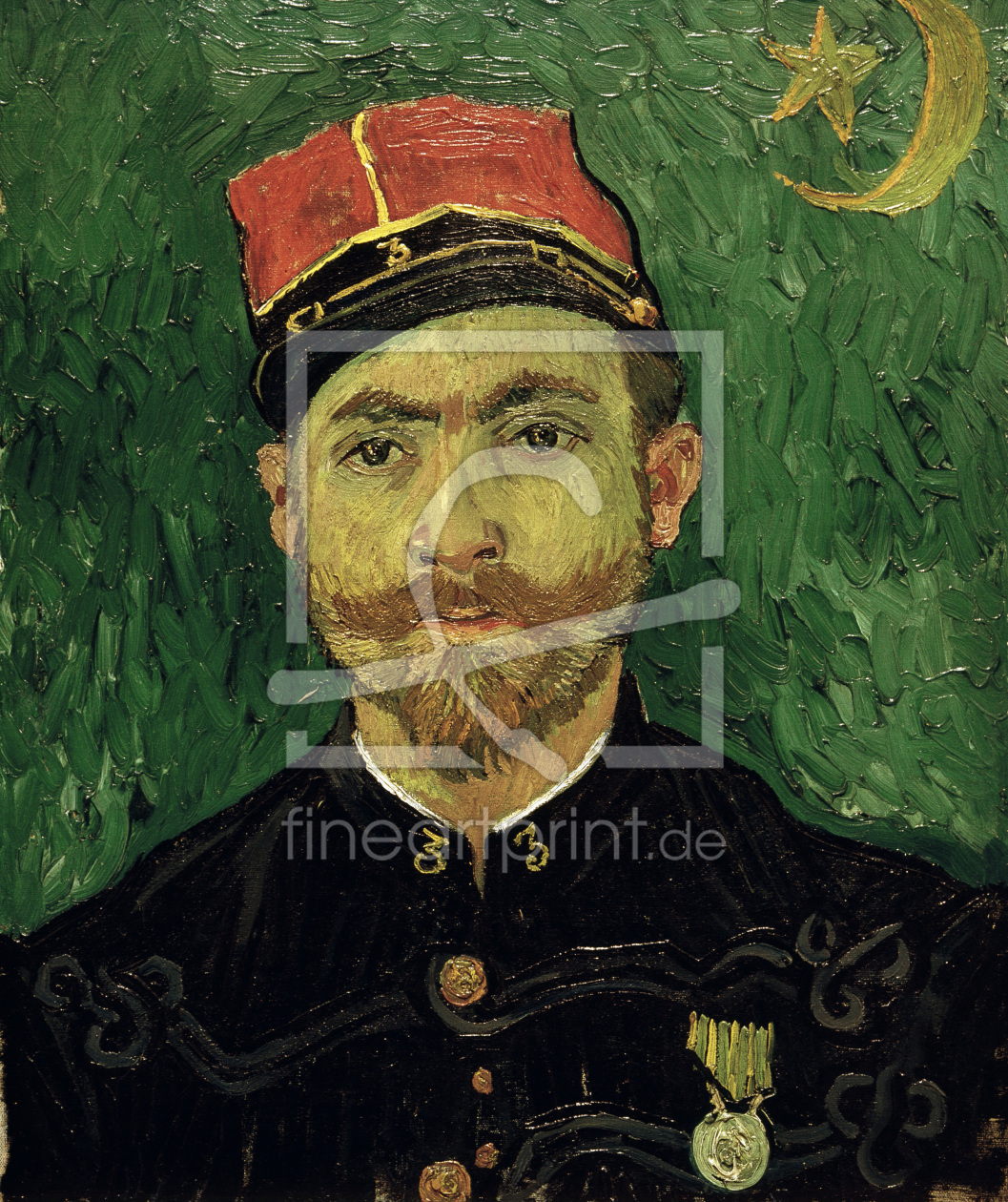 Bild-Nr.: 30003404 van Gogh / Portrait of Milliet / 1888 erstellt von van Gogh, Vincent