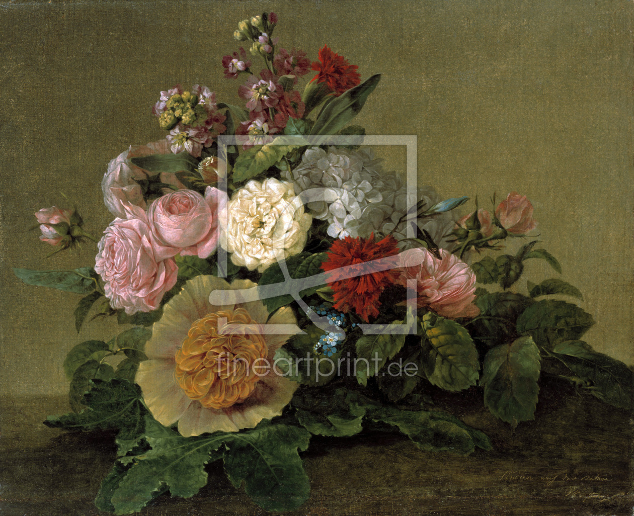 Bild-Nr.: 30003418 G.F.Kersting / Still Life with Flowers erstellt von Kersting, Georg Friedrich