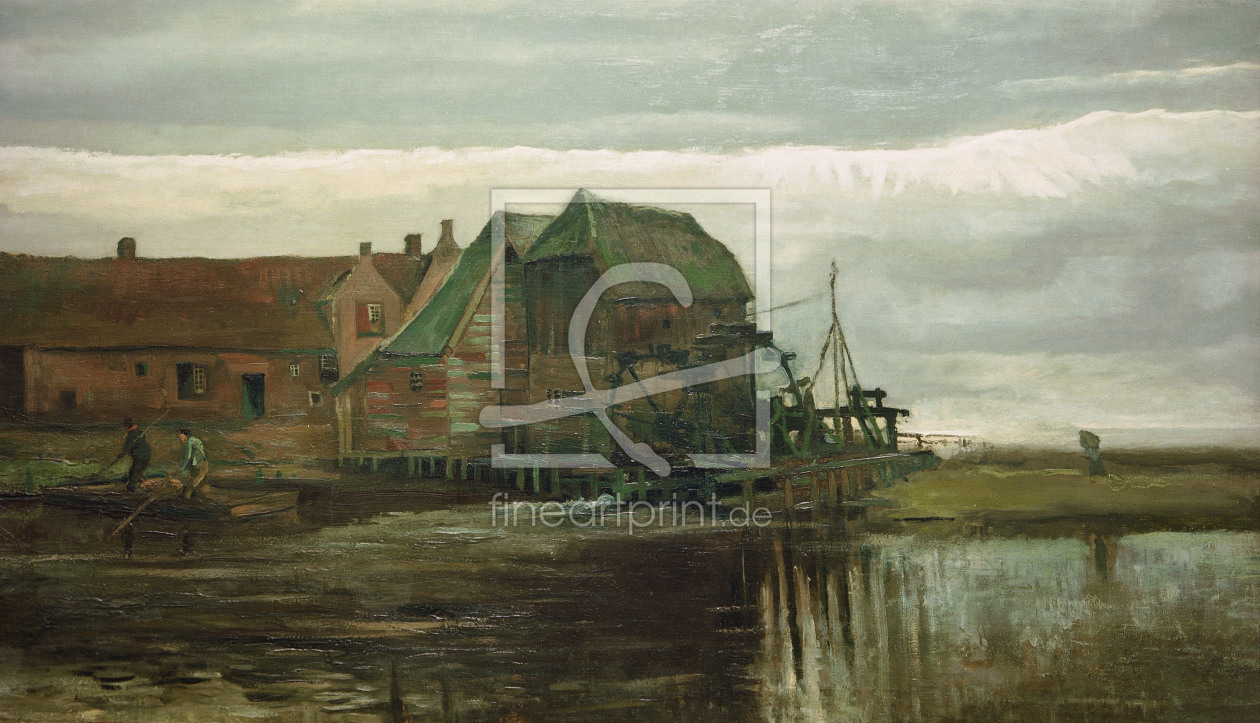 Bild-Nr.: 30003442 Vincent van Gogh / Watermill at Gennep erstellt von van Gogh, Vincent