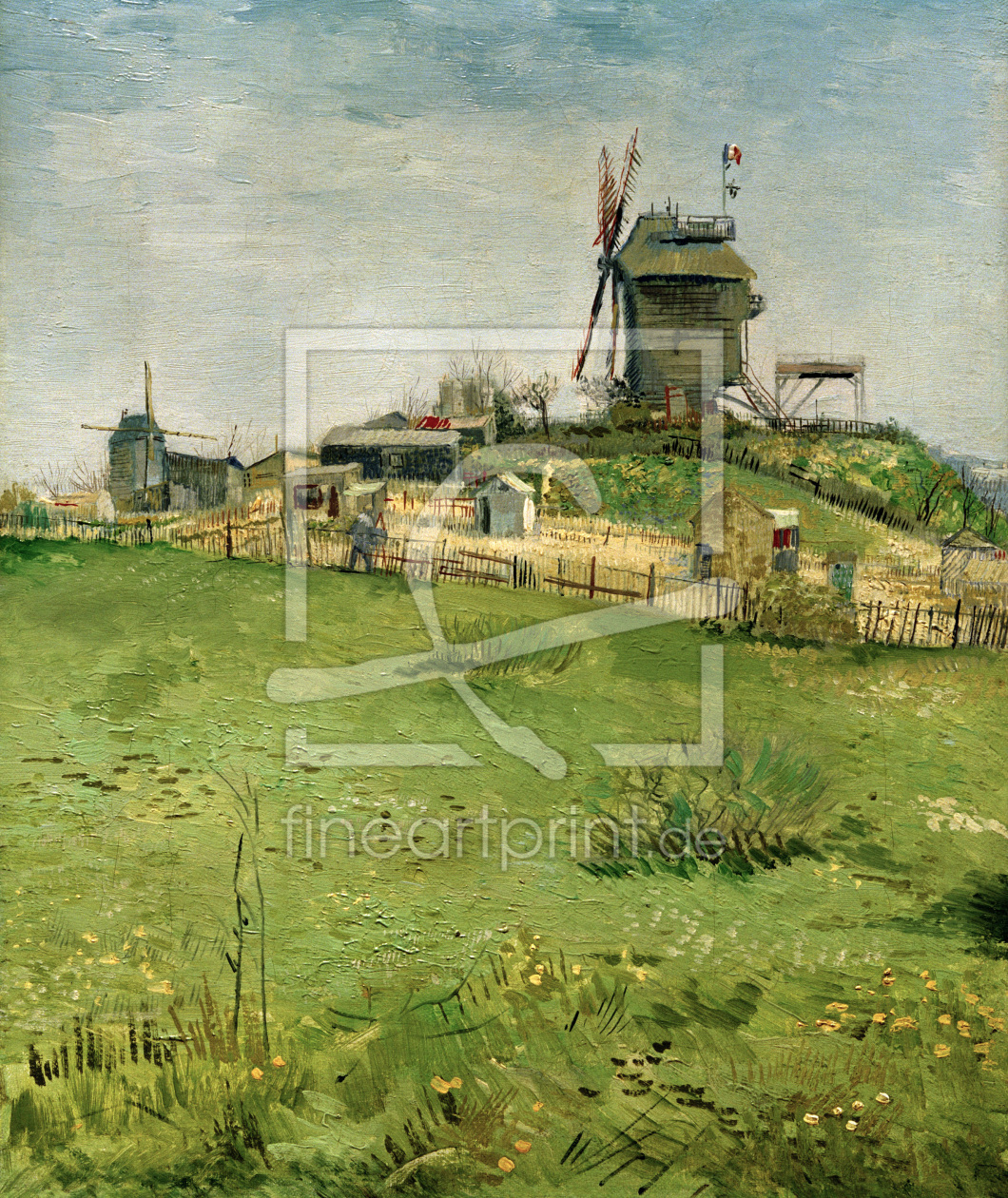 Bild-Nr.: 30003502 Van Gogh, Le Moulin de la Galette /Ptg. erstellt von van Gogh, Vincent