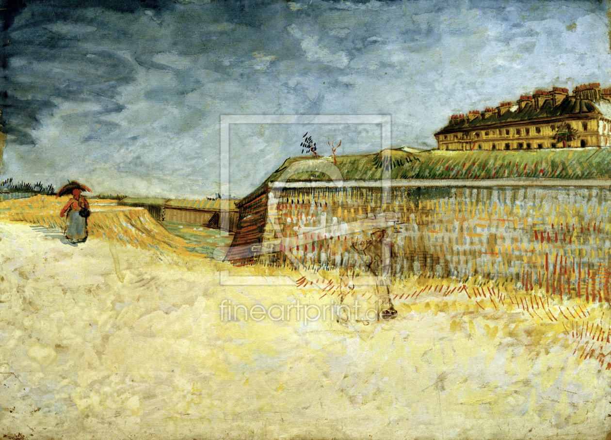 Bild-Nr.: 30003514 V.van Gogh / Fortification of Paris erstellt von van Gogh, Vincent