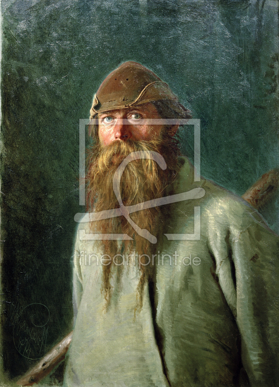 Bild-Nr.: 30003676 I.N.Kramskoi, Der Waldhüter erstellt von Kramskoi, Iwan Nikolajewitsch