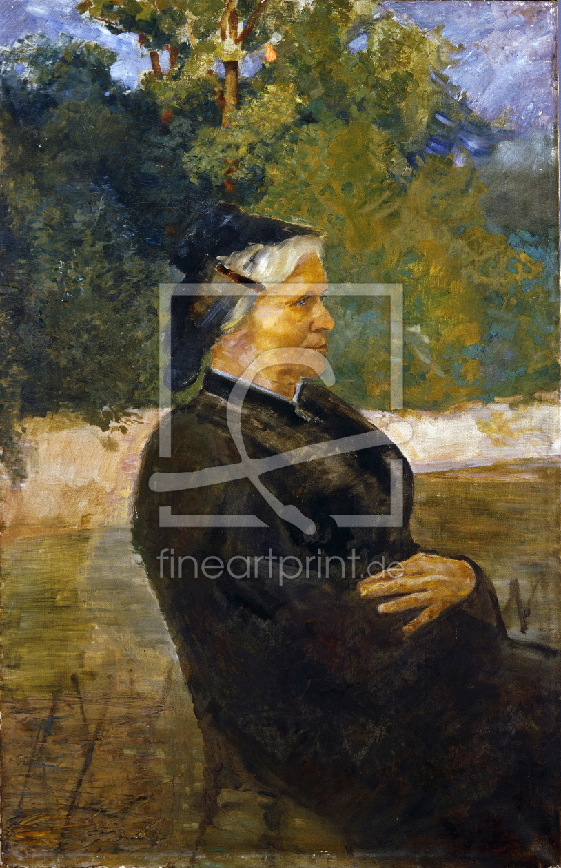 Bild-Nr.: 30003736 Max Klinger / Portrait of the Mother erstellt von Klinger, Max