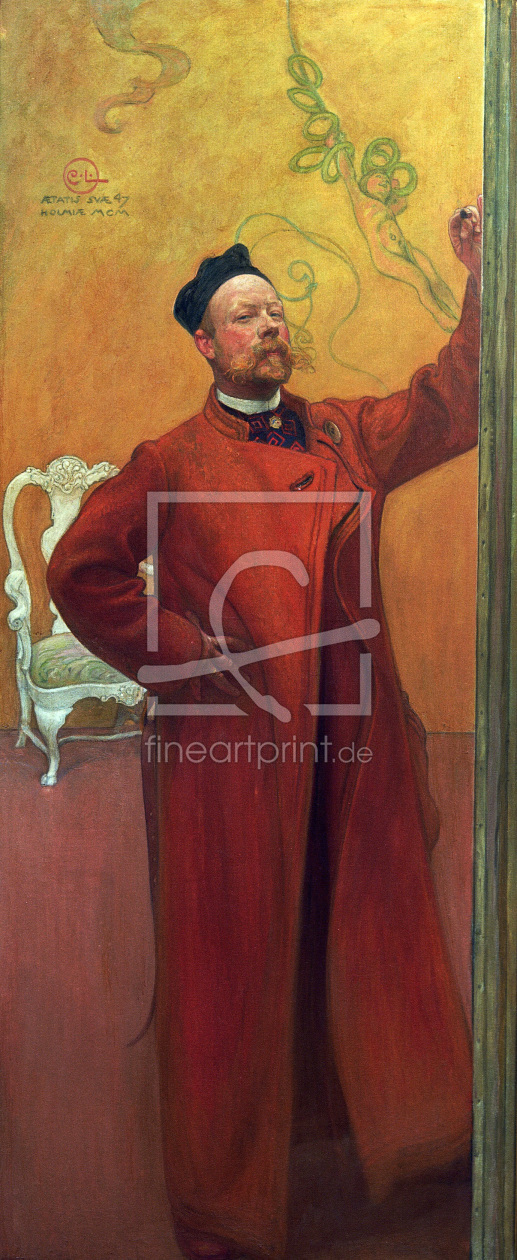 Bild-Nr.: 30003770 Carl Larsson / Self-portrait Bild-Nr.: 30003770 Carl Larsson / Self-portrait erstellt von Larsson, Carl