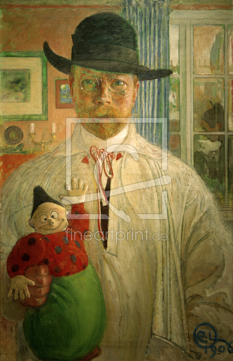 Bild-Nr.: 30003774 Carl Larsson, Self examination / 1906 erstellt von Larsson, Carl