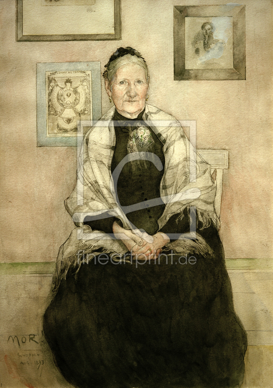 Bild-Nr.: 30003790 Carl Larsson, Mother / 1893 erstellt von Larsson, Carl