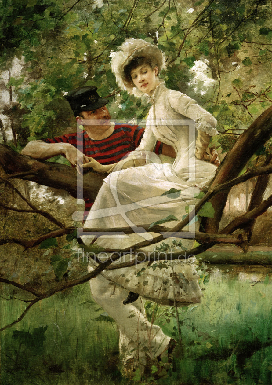 Bild-Nr.: 30003902 C.Larsson, Idyll erstellt von Larsson, Carl