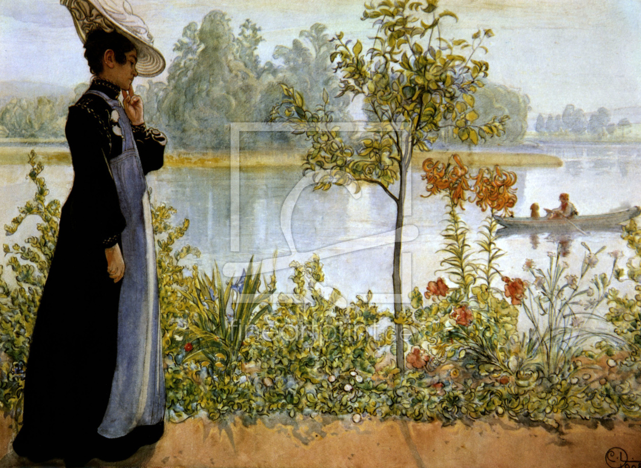 Bild-Nr.: 30003920 Carl Larsson, Spätsommer erstellt von Larsson, Carl