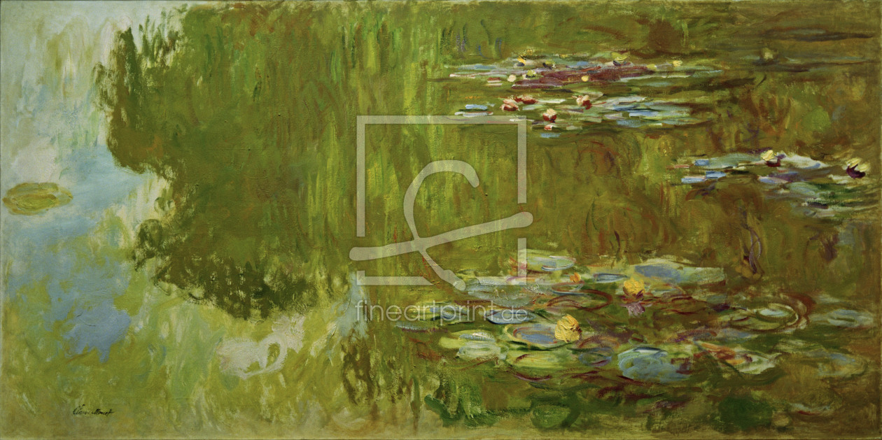 Bild-Nr.: 30003930 Claude Monet, Der Seerosenteich erstellt von Monet, Claude