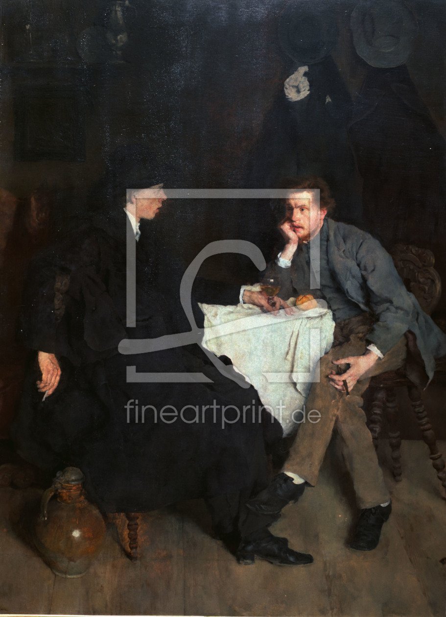 Bild-Nr.: 30003944 W.Leibl / In the Studio / c.1868-9 Bild-Nr.: 30003944 W.Leibl / In the Studio / c.1868-9 erstellt von Leibl, Wilhelm Maria Hubertus