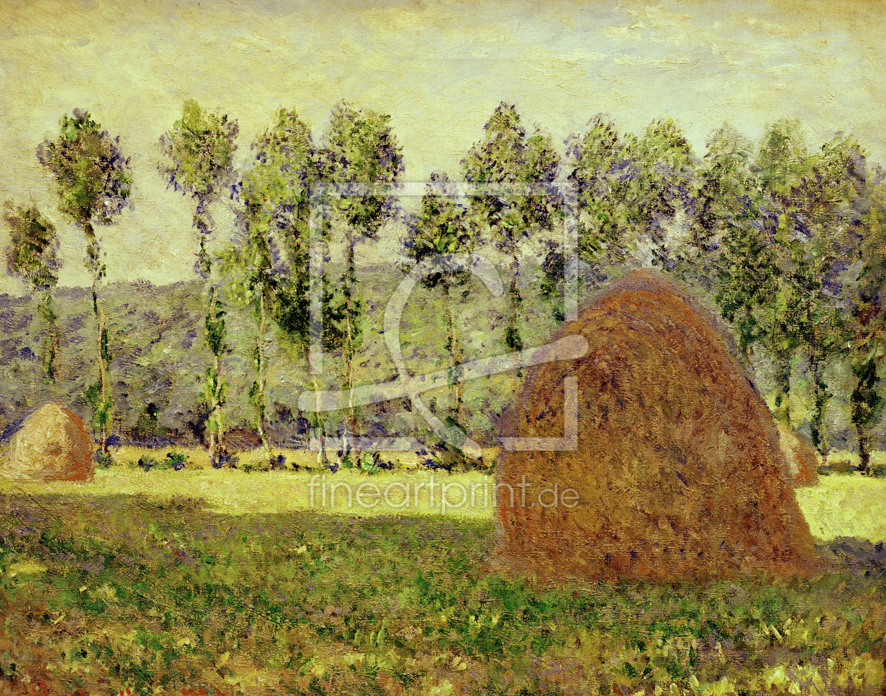 Bild-Nr.: 30004034 Monet / Haystack near Giverny / 1886 erstellt von Monet, Claude