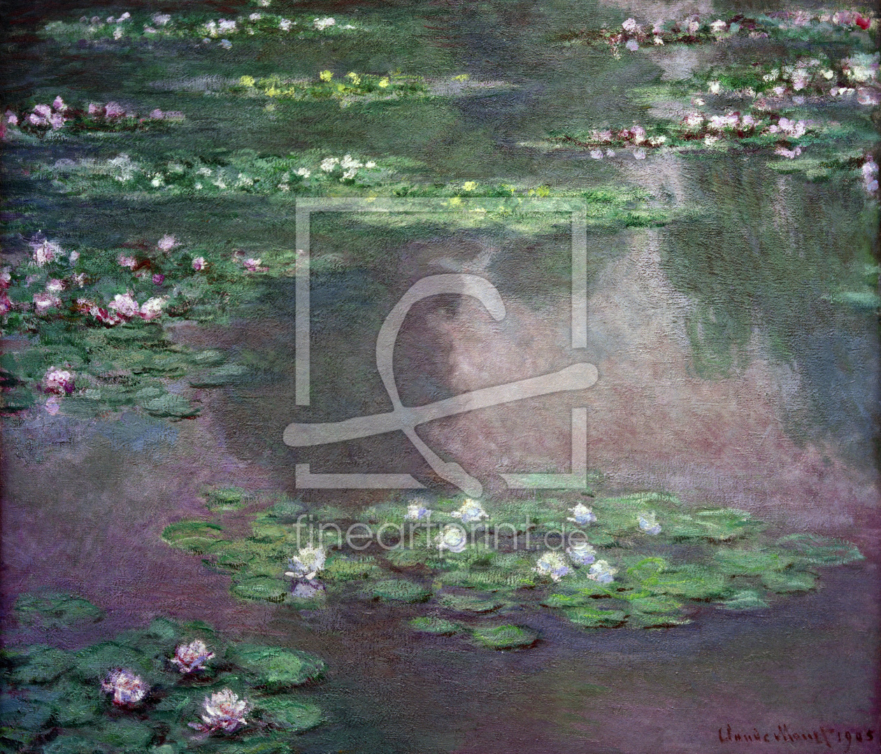Bild-Nr.: 30004052 Claude Monet, Seerosen erstellt von Monet, Claude