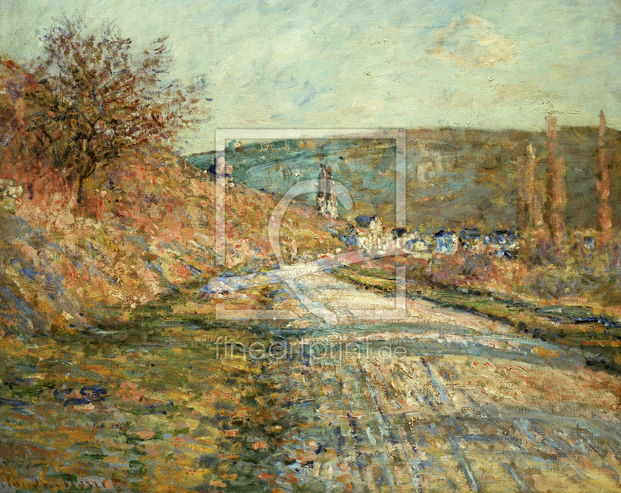 Bild-Nr.: 30004062 Monet / The road to Vetheuil / 1880 erstellt von Monet, Claude