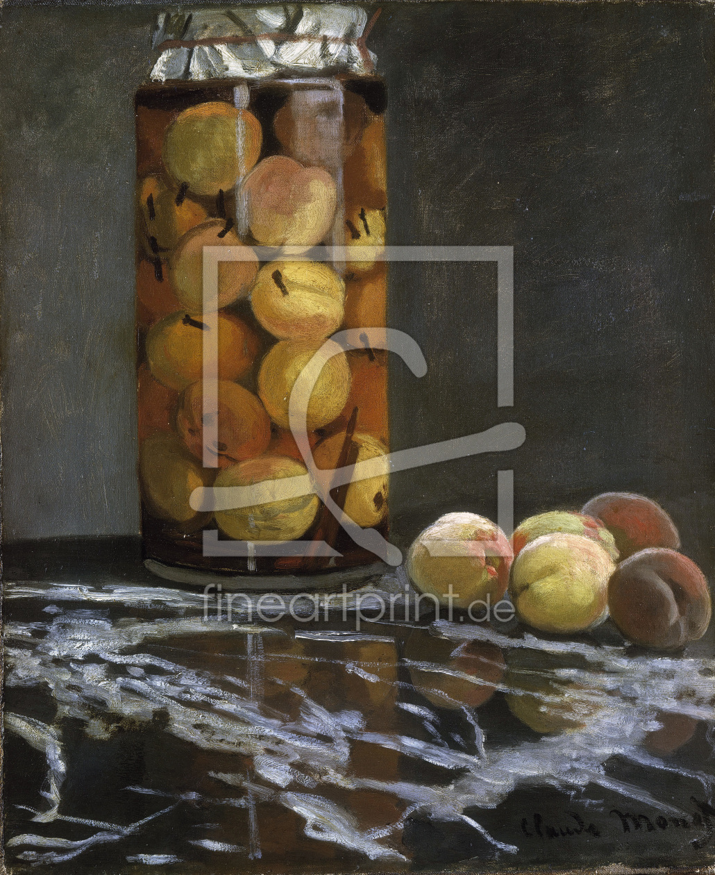 Bild-Nr.: 30004078 Monet / Glass with Peaches erstellt von Monet, Claude