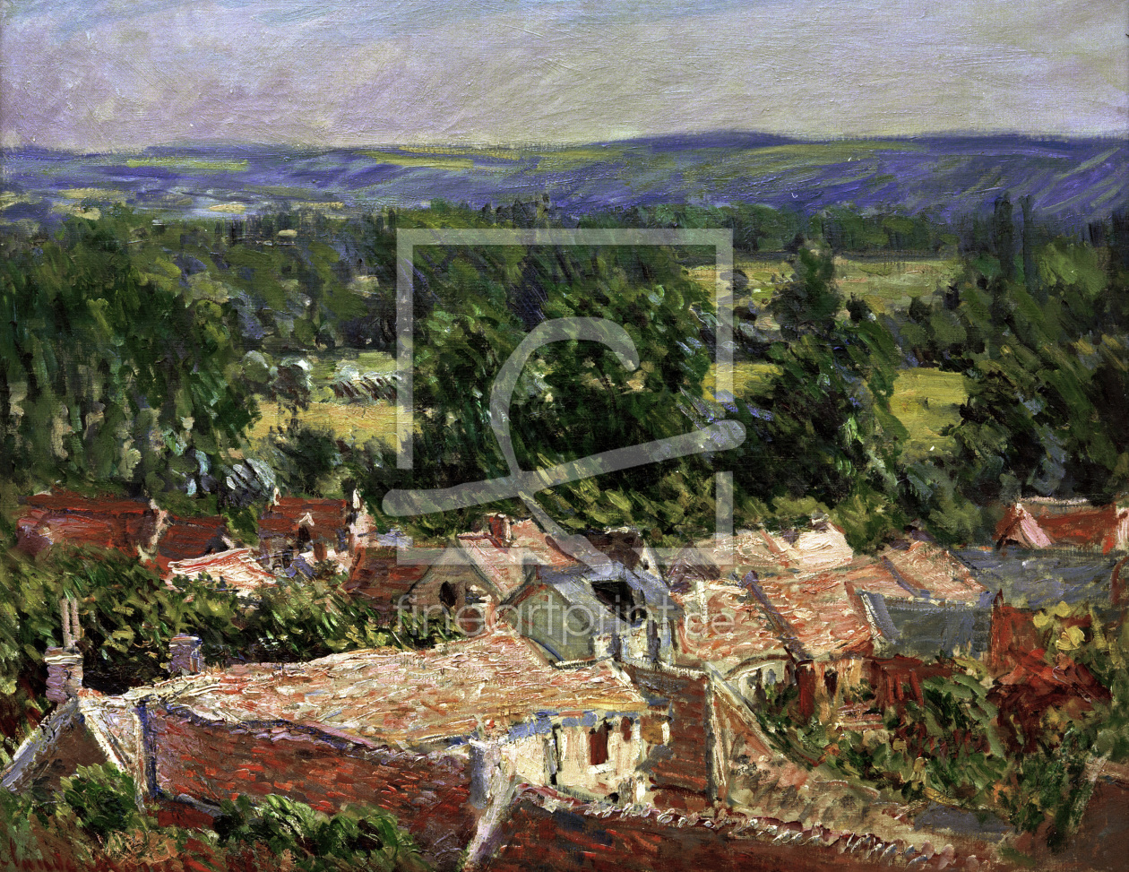 Bild-Nr.: 30004092 C.Monet, Vue du village de Giverny erstellt von Monet, Claude