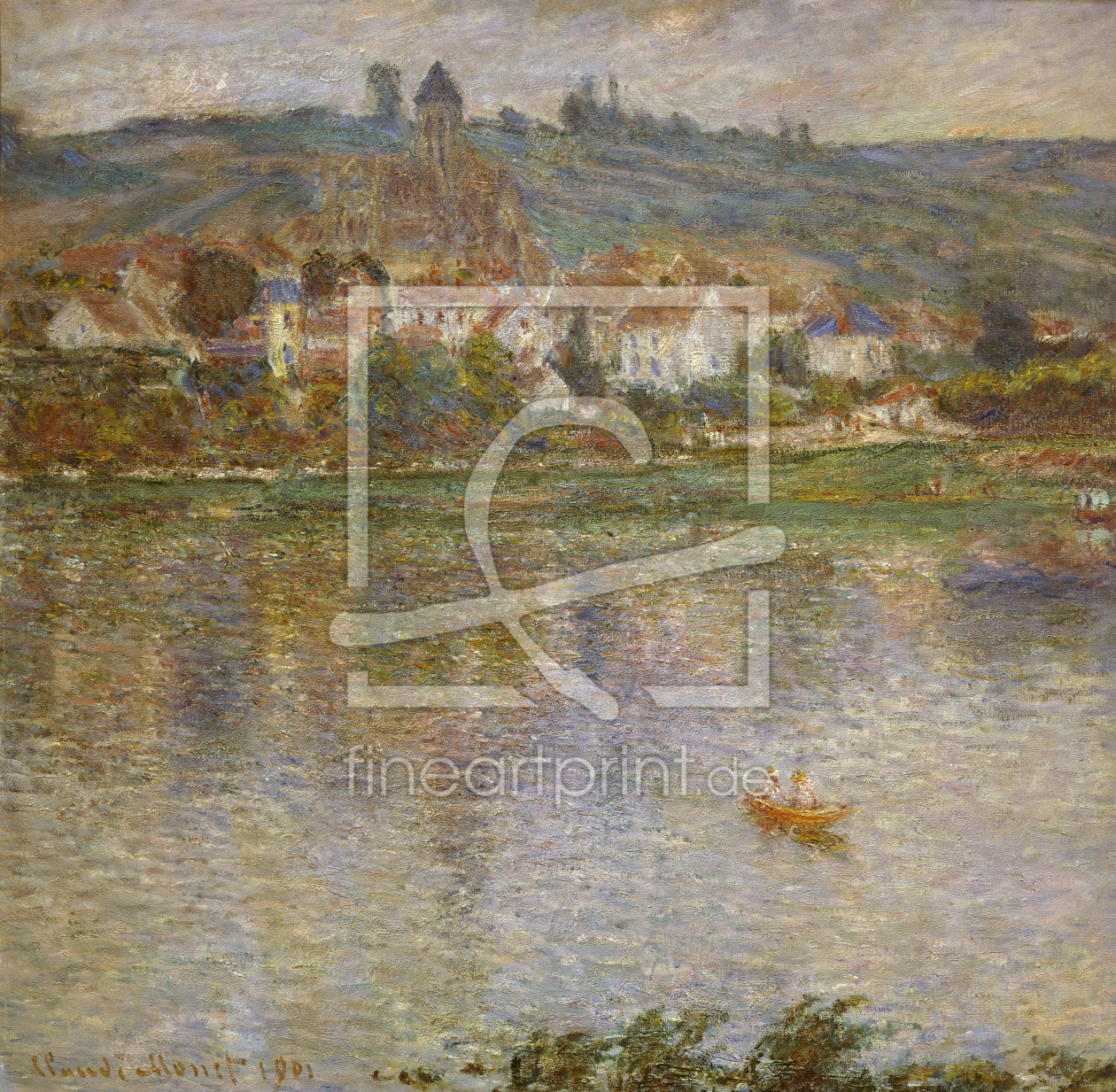 Bild-Nr.: 30004126 C.Monet, Die Stadt Vetheuil erstellt von Monet, Claude