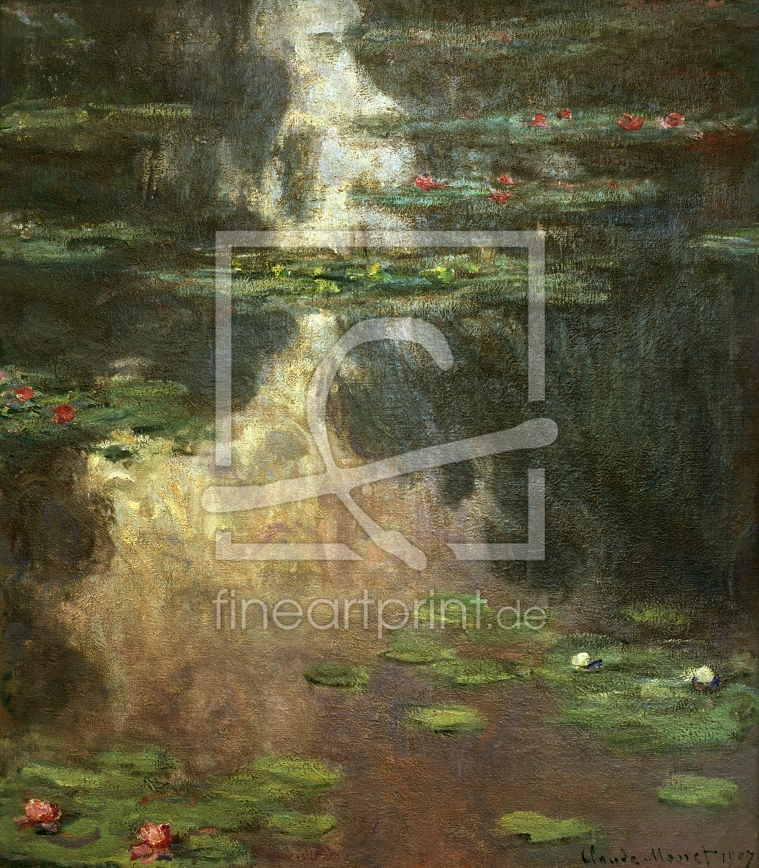 Bild-Nr.: 30004130 Monet / Waterlillies / 1907 erstellt von Monet, Claude