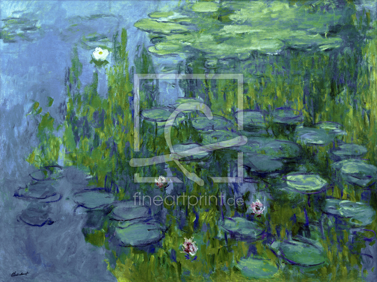 Bild-Nr.: 30004150 Claude Monet, Nymphéas (Seerosen) erstellt von Monet, Claude