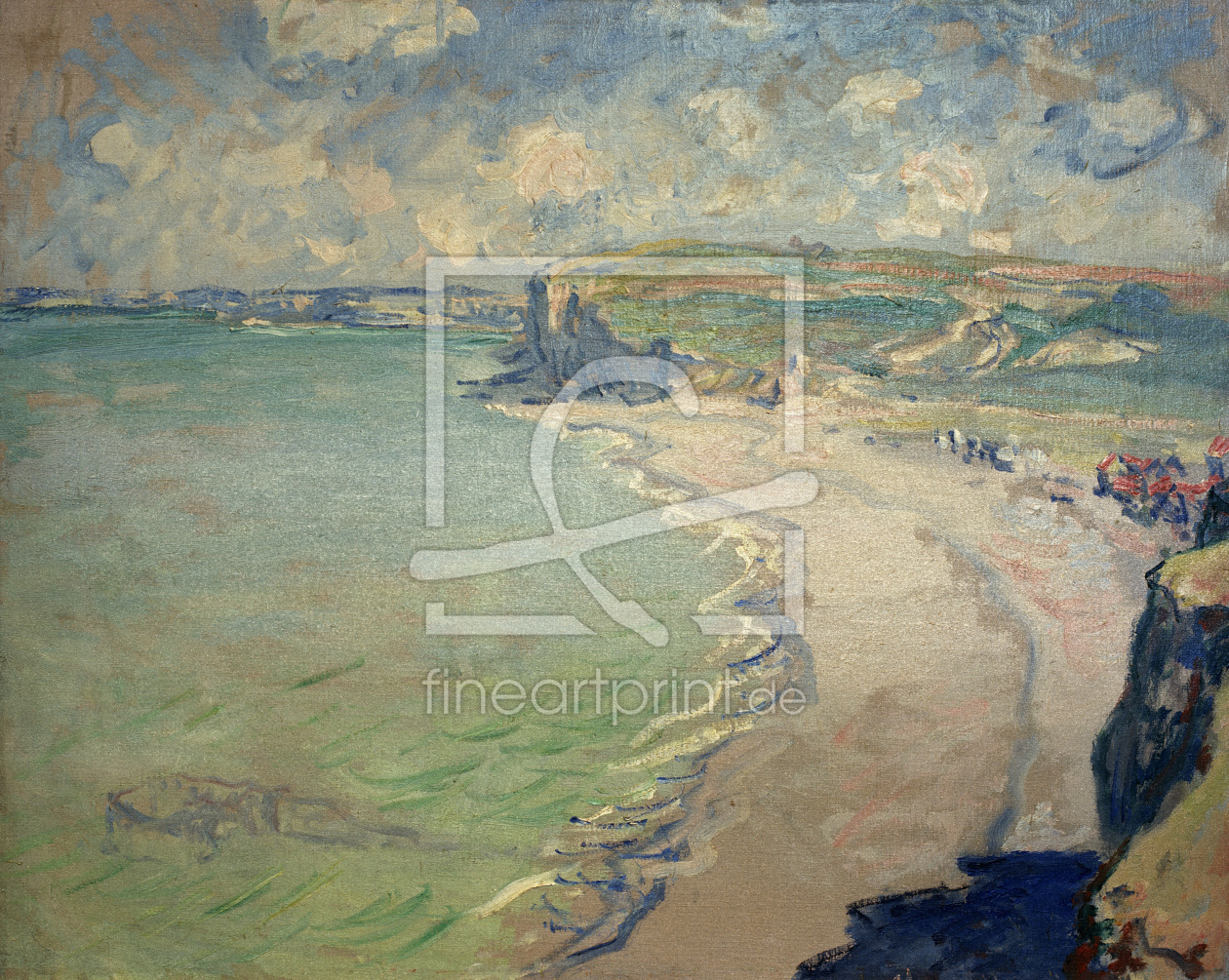 Bild-Nr.: 30004180 Monet / The beach of Pourville / 1882 erstellt von Monet, Claude