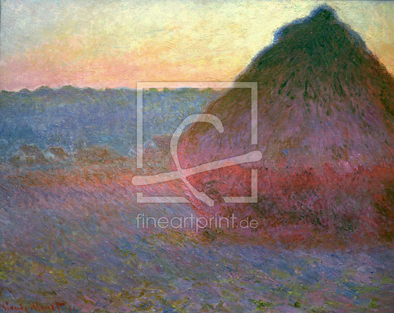 Bild-Nr.: 30004218 Monet / Haystack / 1890/1891 Bild-Nr.: 30004218 Monet / Haystack / 1890/1891 erstellt von Monet, Claude