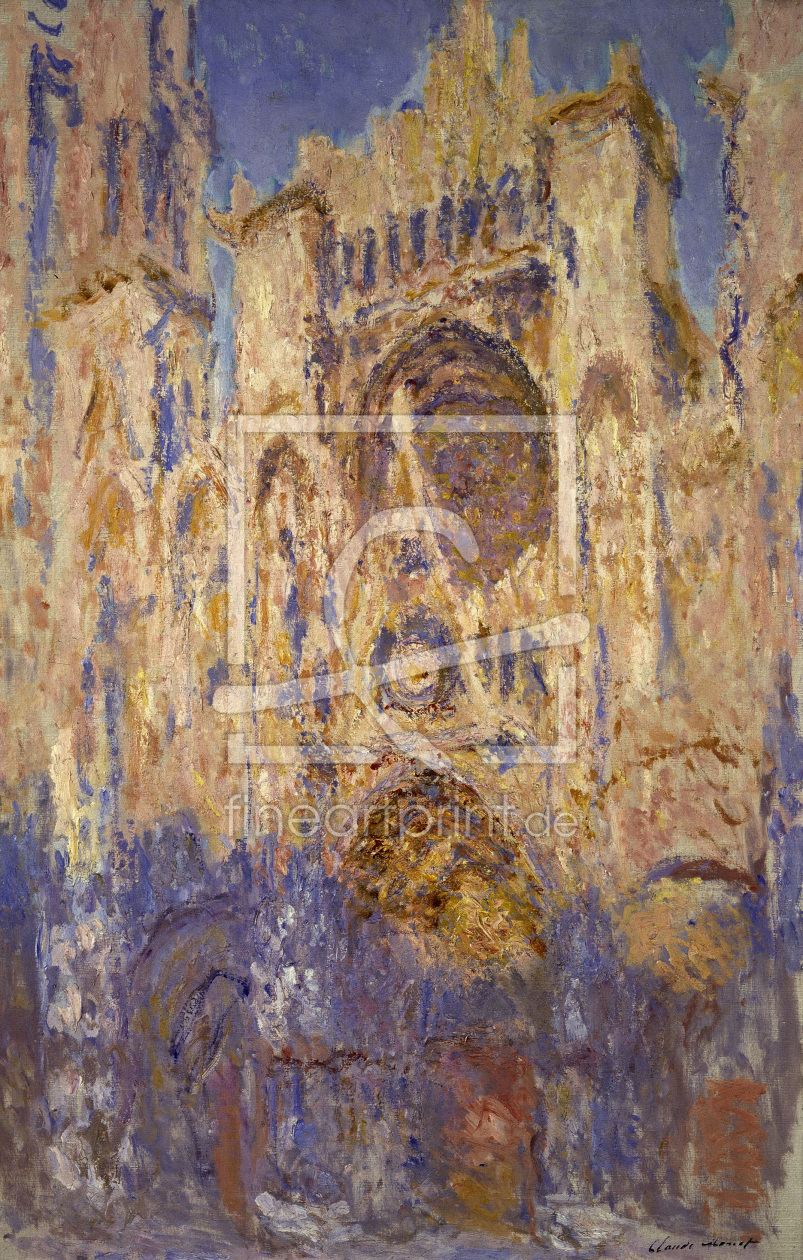 Bild-Nr.: 30004252 Monet / Rouen Cathedral / 1892 erstellt von Monet, Claude