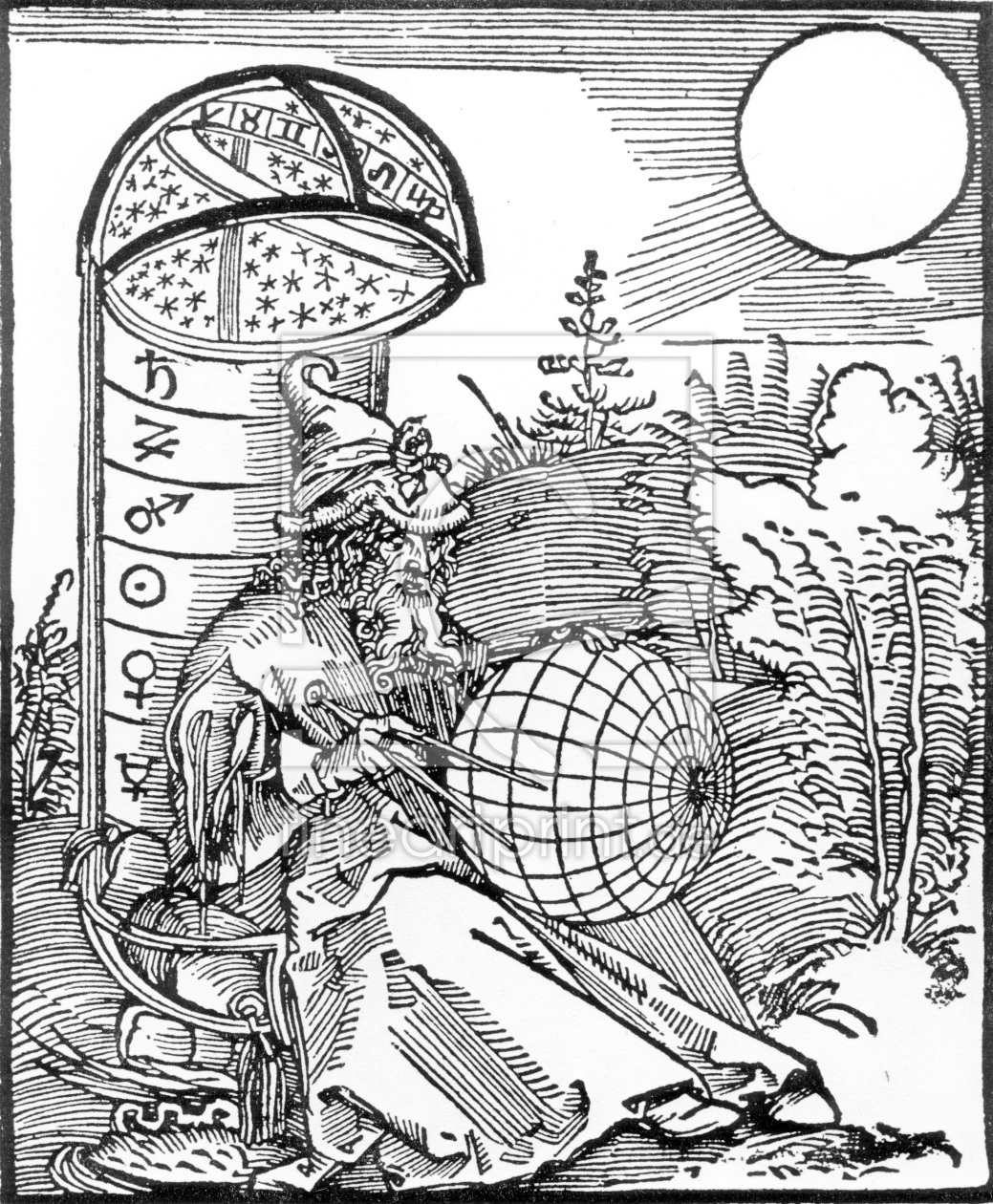 Bild-Nr.: 30004272 Dürer / The Astrologer / erstellt von Dürer, Albrecht
