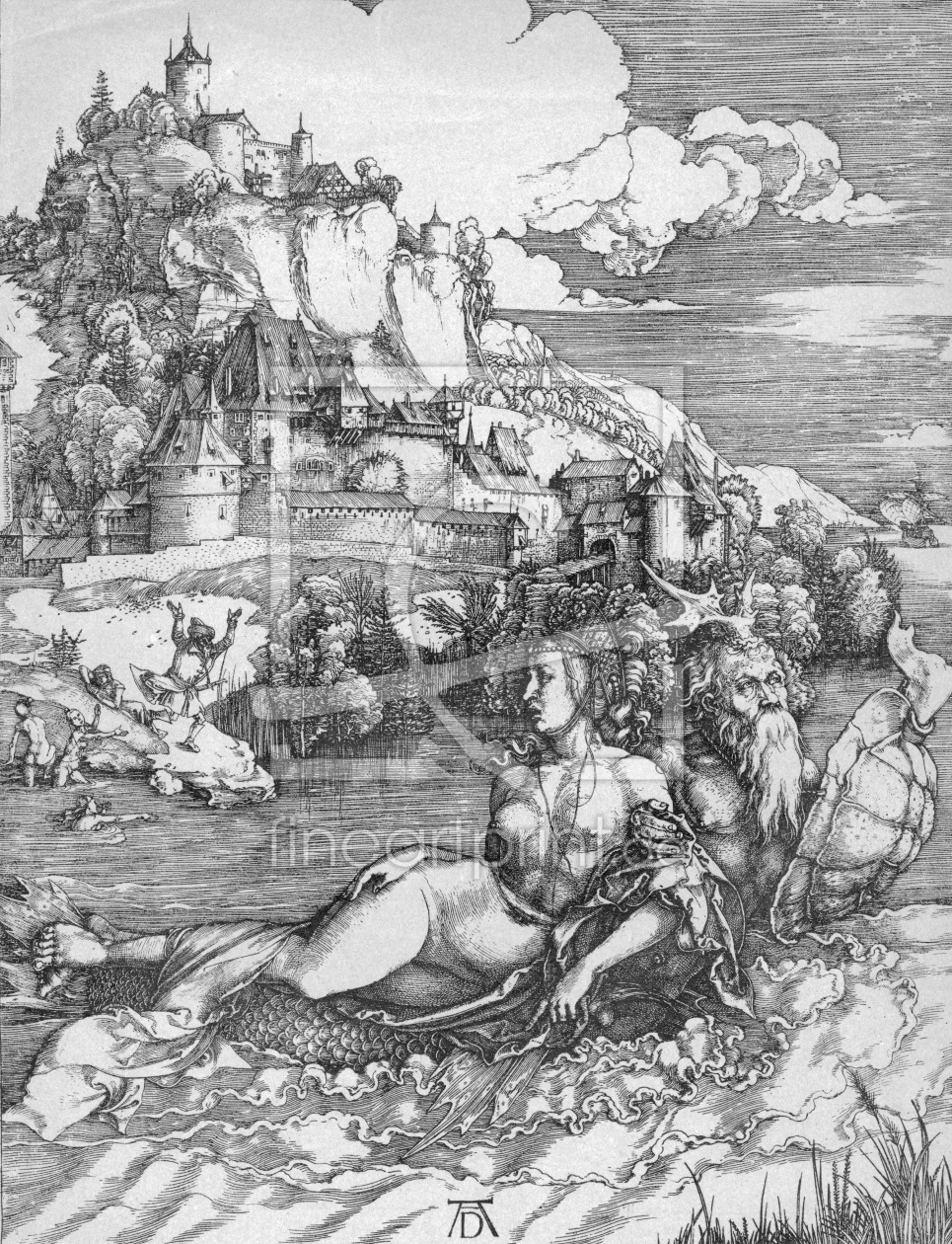 Bild-Nr.: 30004308 Dürer / Das Meerwunder / c.1598 Bild-Nr.: 30004308 Dürer / Das Meerwunder / c.1598 erstellt von Dürer, Albrecht