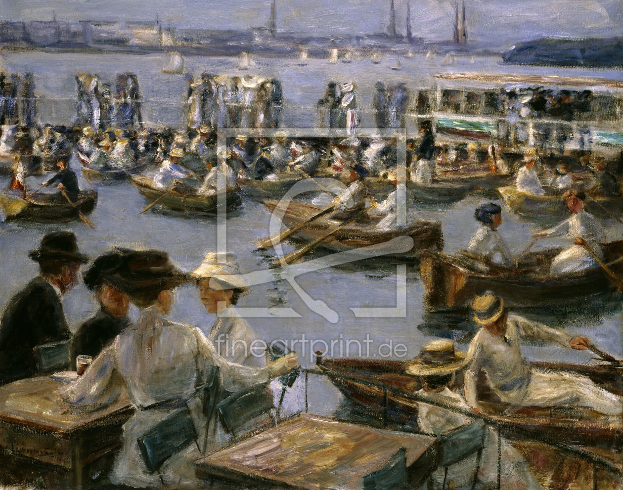 Bild-Nr.: 30004426 By th.Alster River / Liebermann / 1910 erstellt von Liebermann, Max