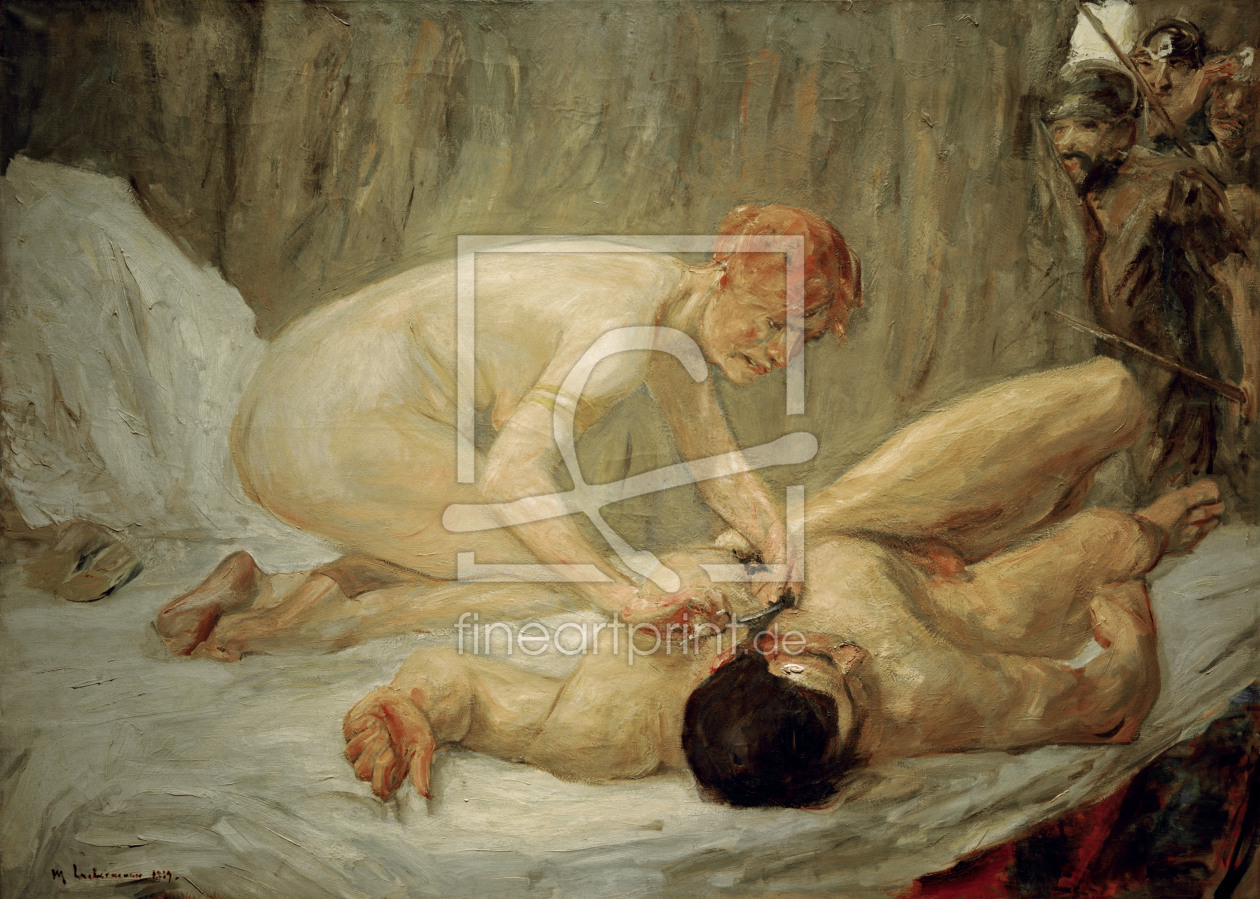 Bild-Nr.: 30004432 M.Liebermann, Simson und Delila erstellt von Liebermann, Max