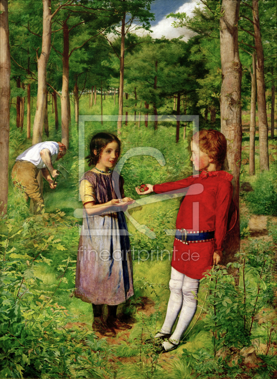 Bild-Nr.: 30004482 C.Patmore,The Woodman's Daughter/Millais erstellt von Millais, Sir John Everett