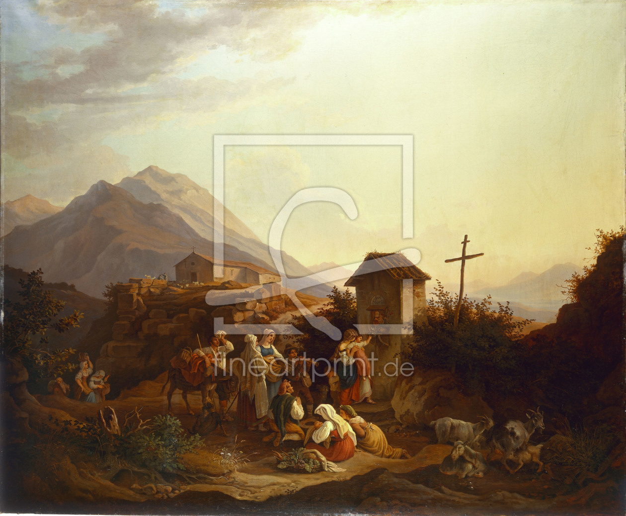 Bild-Nr.: 30004508 Ludwig Richter, Ave Maria erstellt von Richter, Ludwig