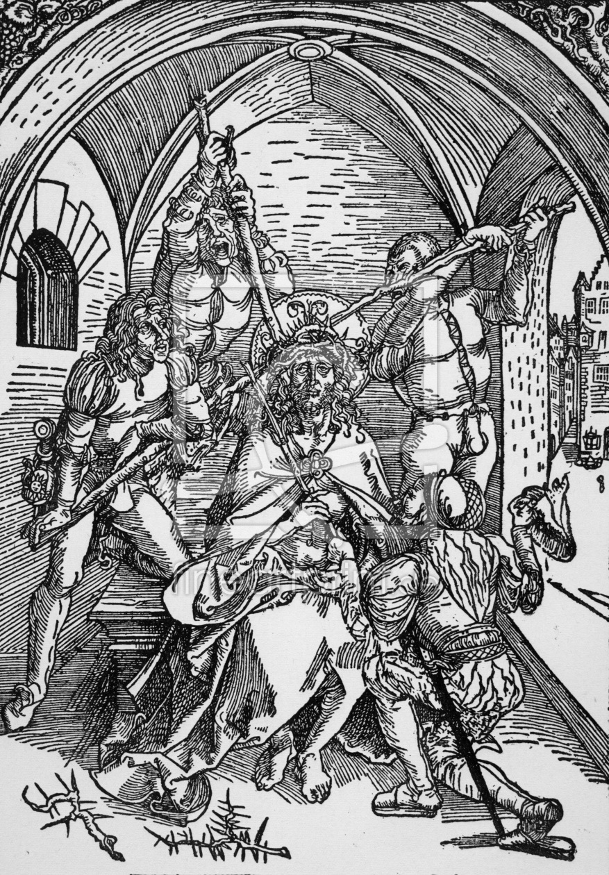 Bild-Nr.: 30004522 Christ with Crown of Thorns / Dürer erstellt von Dürer, Albrecht