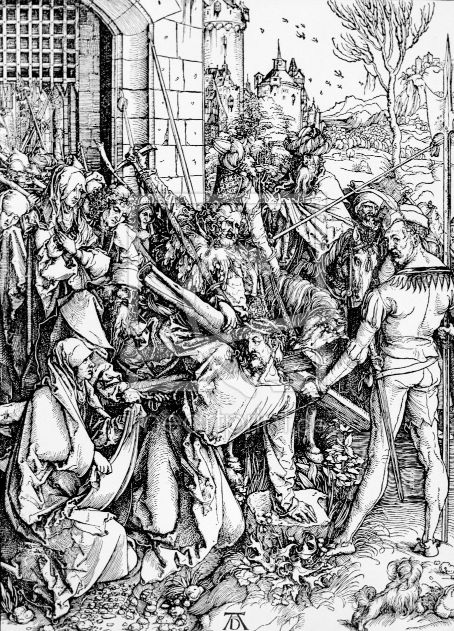 Bild-Nr.: 30004554 Carrying the Cross / Dürer / 1497/98 erstellt von Dürer, Albrecht