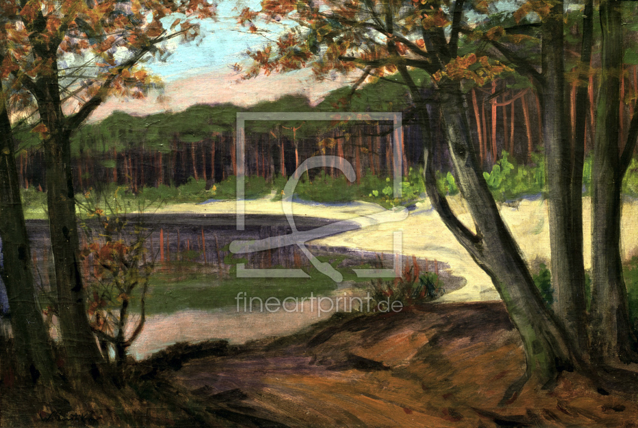 Bild-Nr.: 30004582 W.Leistikov / Lake in Brandenburg erstellt von Leistikow, Walter