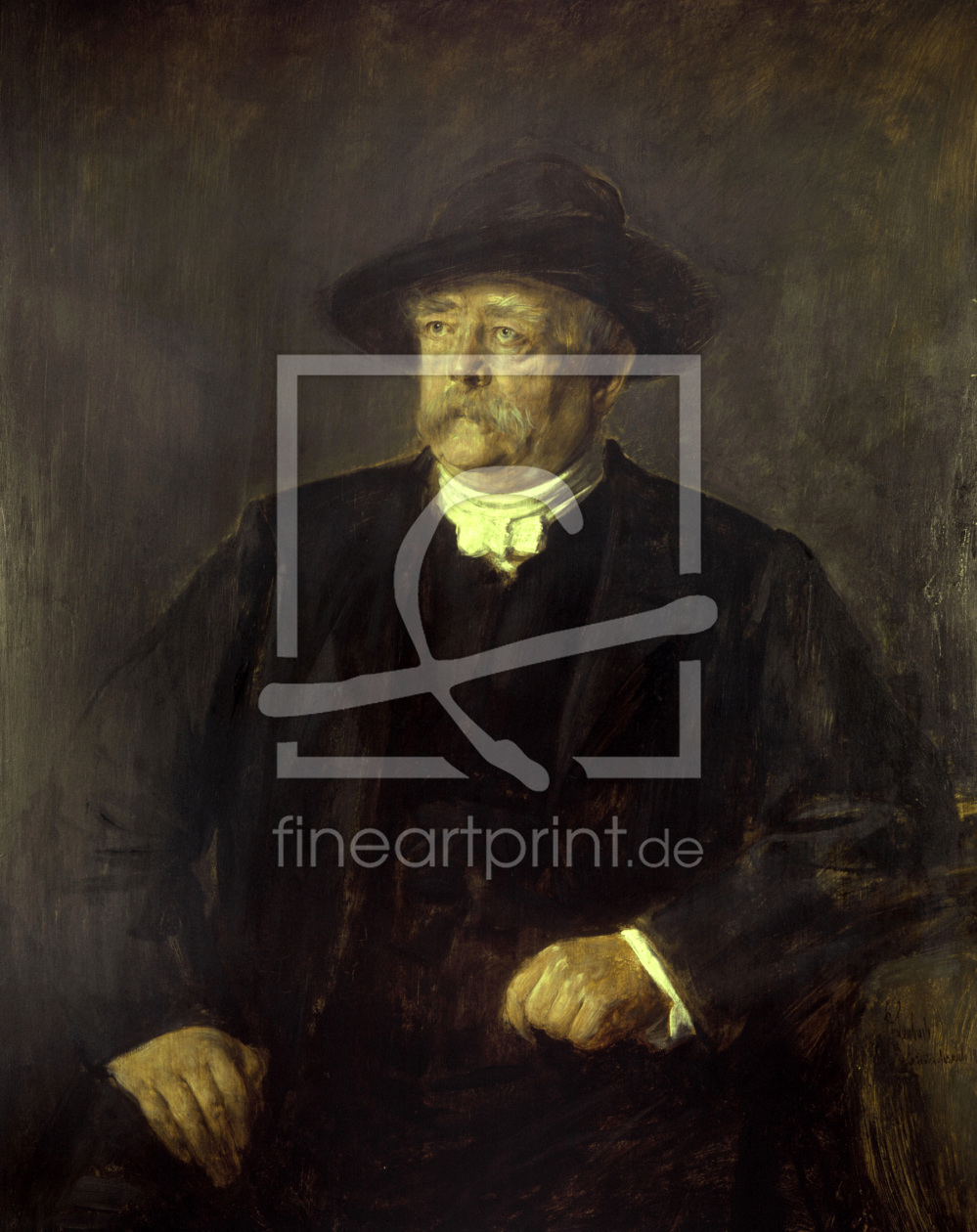 Bild-Nr.: 30004640 Otto von Bismarck / Lenbach 1878 erstellt von Lenbach, Franz