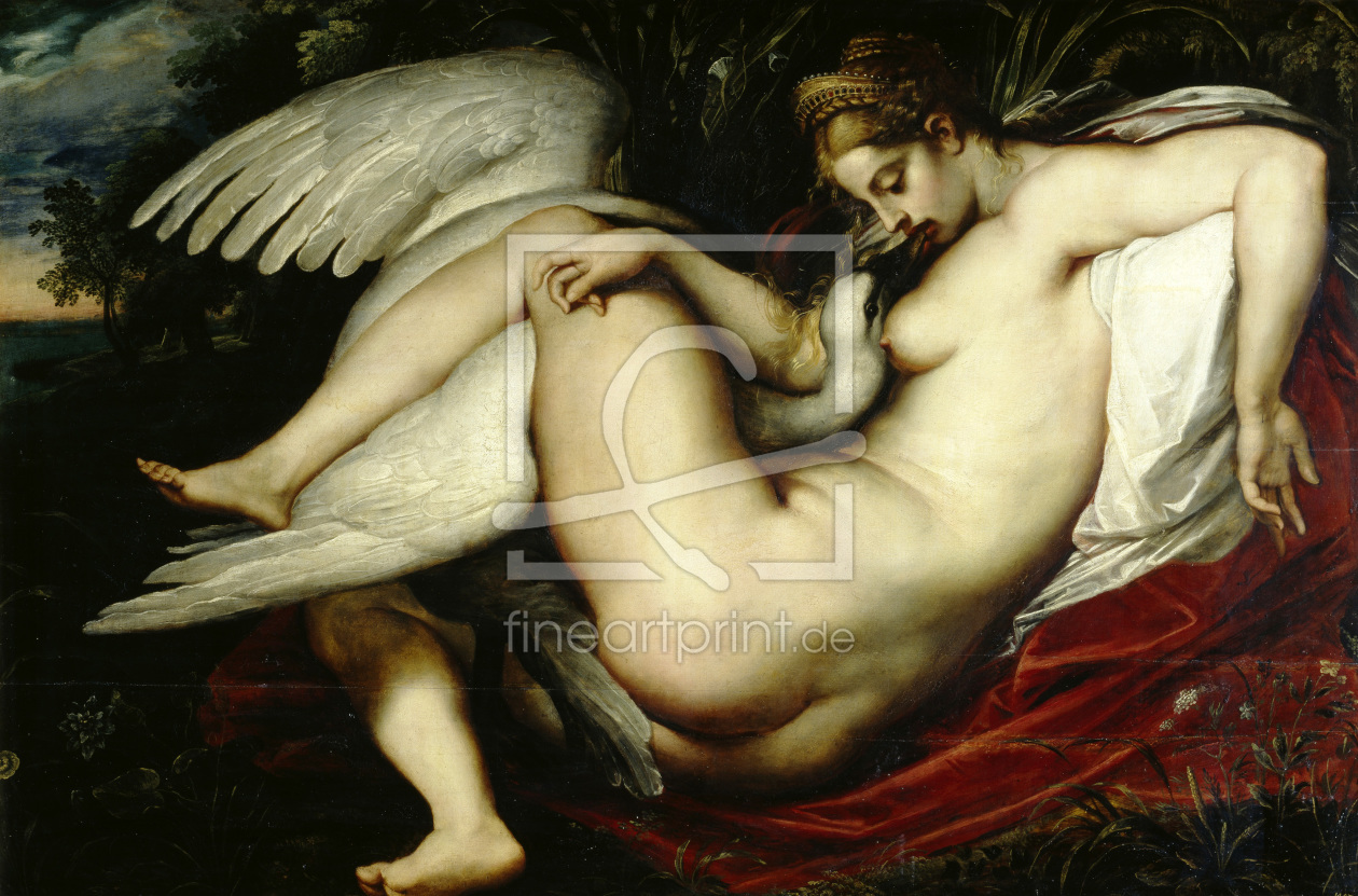 Bild-Nr.: 30004768 P.P.Rubens, Leda and the swan erstellt von Rubens, Peter Paul