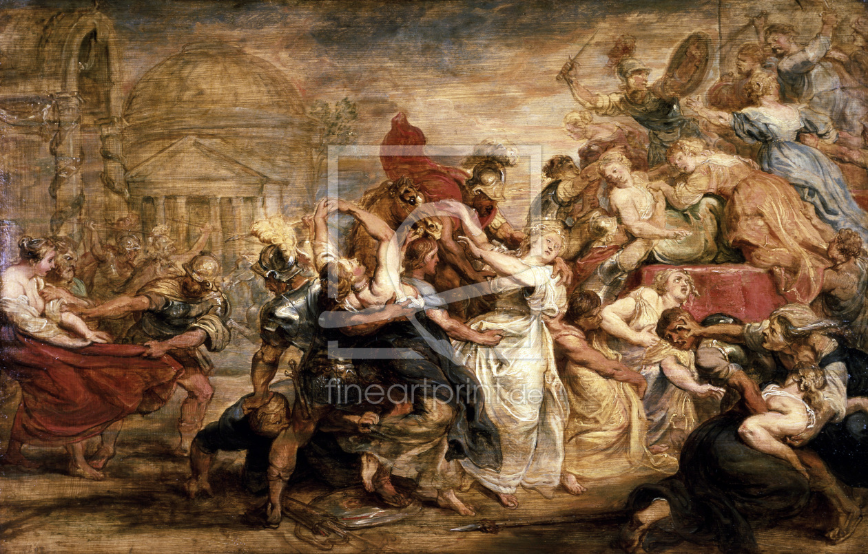 Bild-Nr.: 30004772 Rubens / Rape of the Sabine Women erstellt von Rubens, Peter Paul