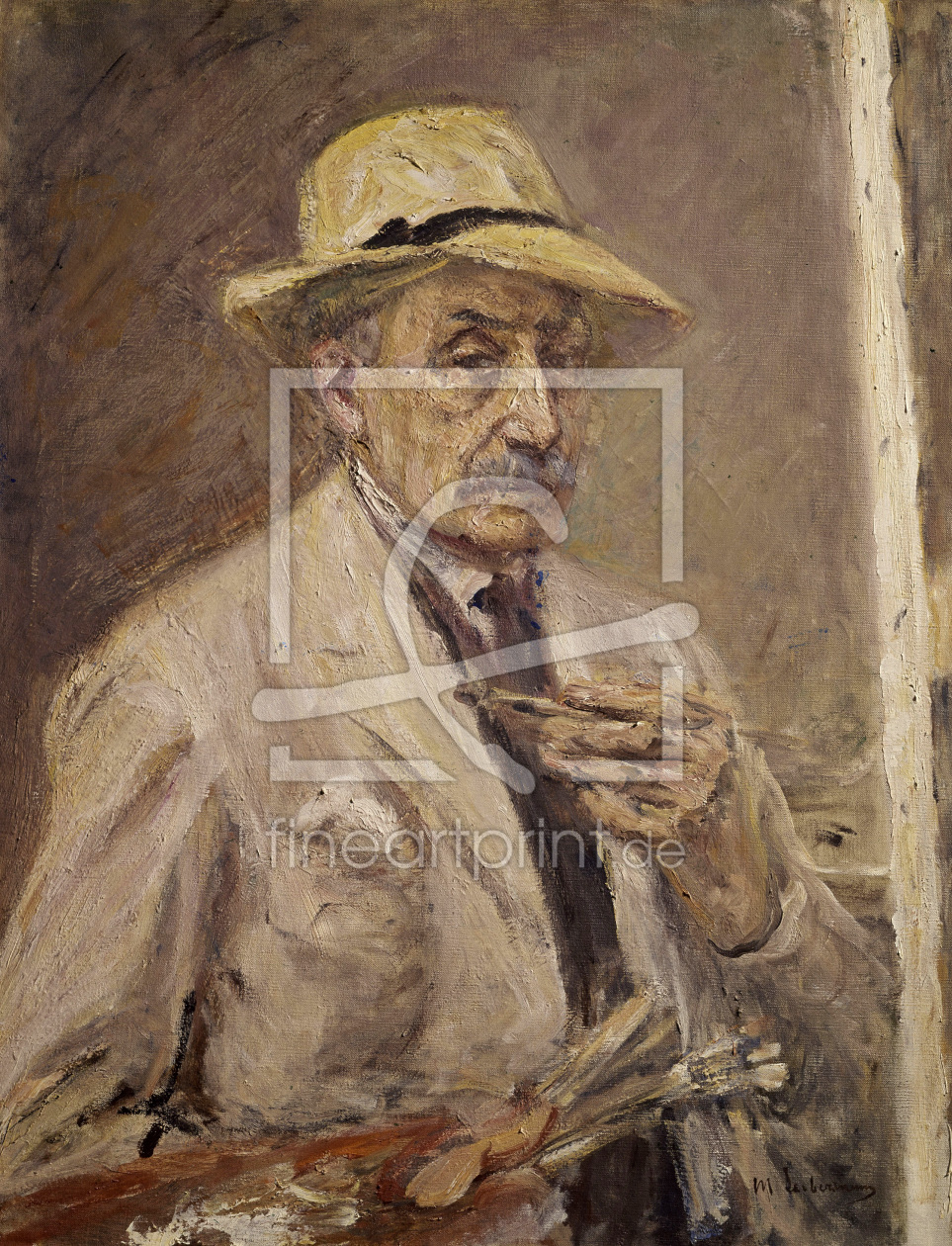 Bild-Nr.: 30004894 Max Liebermann / Self-Portrait / 1934 erstellt von Liebermann, Max