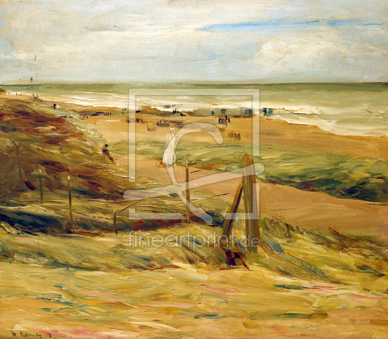 Bild-Nr.: 30004934 Liebermann /Promenade in the dunes /1908 erstellt von Liebermann, Max